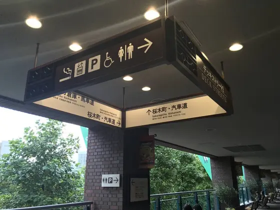 ちょっと、オシャレな標識