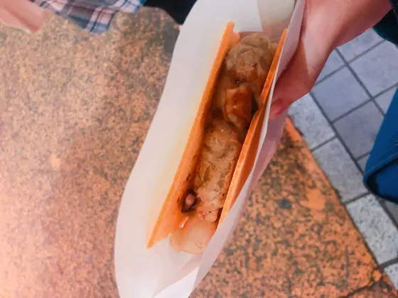 食べたのはチーズいかせん