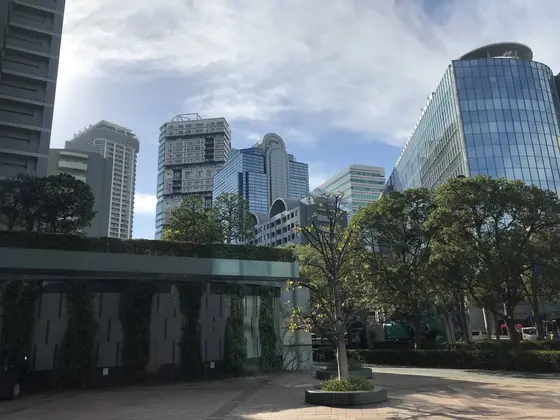 ライトアップが素敵です。