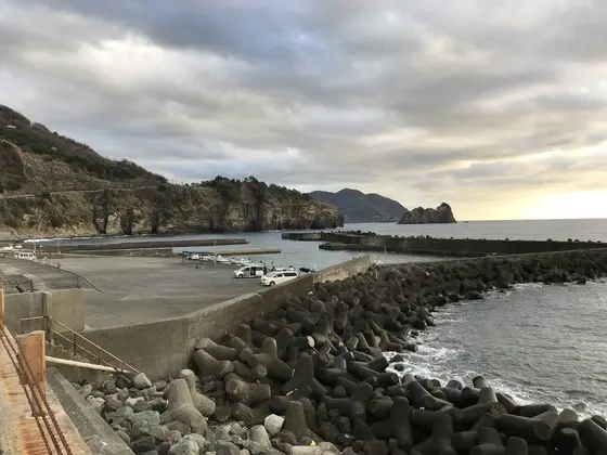 白浪が立ってます。