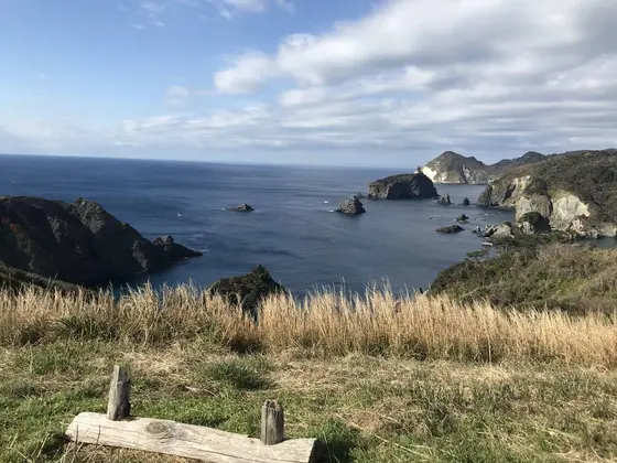 ジオパークを感じます。