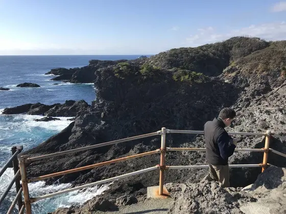 さてと、引き返しましょう。