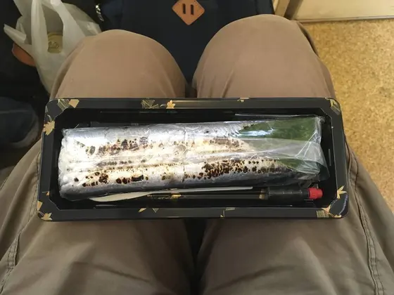 でも駅弁はサンマの棒鮨w