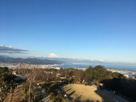 日本平から臨む富士山