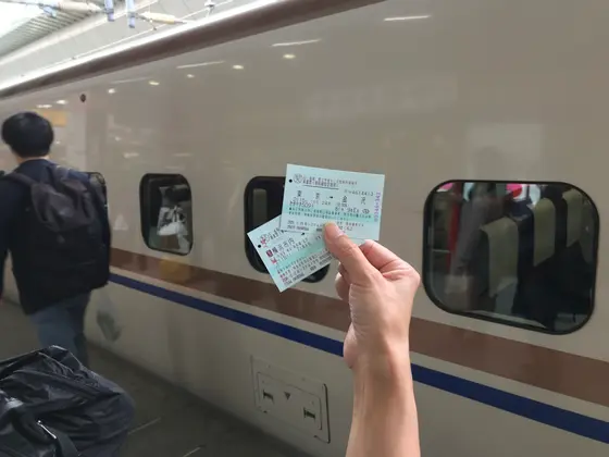いよいよ乗車します。