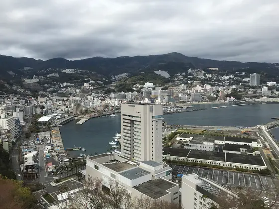 熱海の街並み