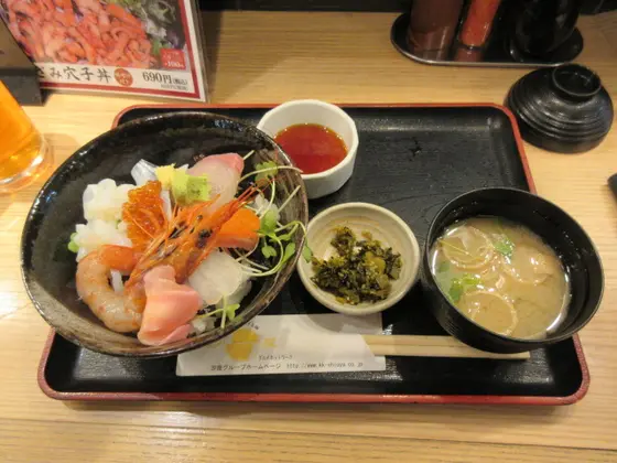 海鮮丼