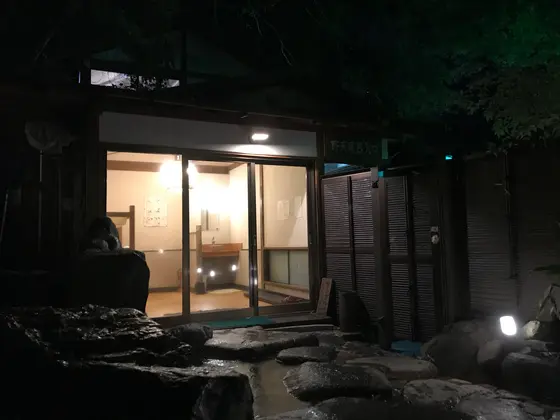 雰囲気のある脱衣所