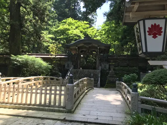 来ました、結界門