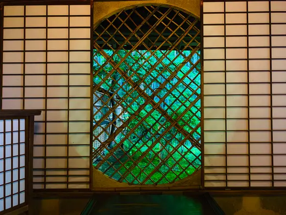 吉野窓(虹の窓)