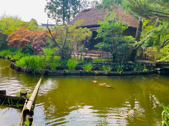 茶室“池中亭”