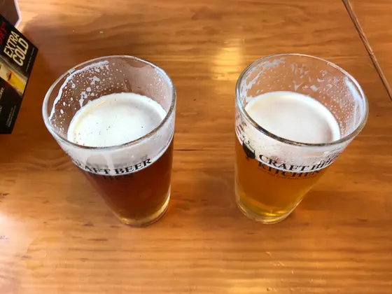 先ずはクラフトビールから