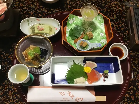 夕食の一部