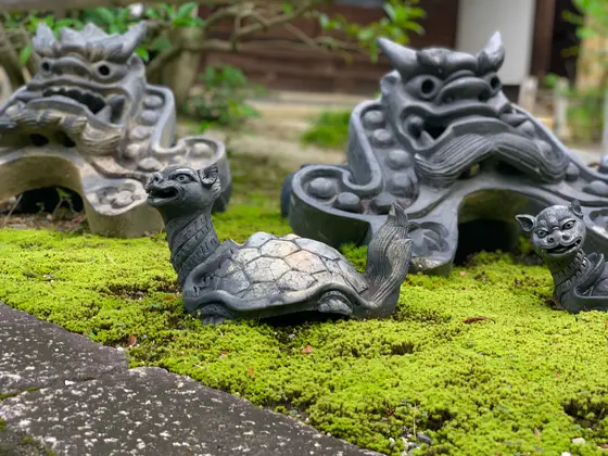 庫裏前の庭