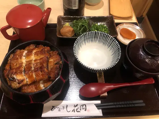 ウナギ1匹サイズを注文