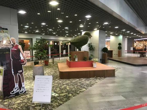 イベントスペースも有り。