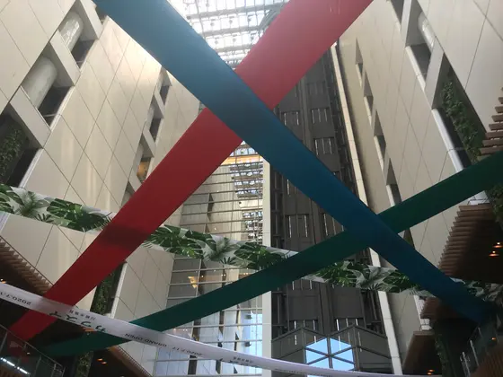 地上に上がりました。