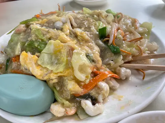 ”五目あげそば”650円也