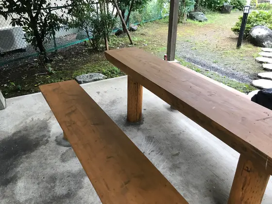 休憩所は良い感じ