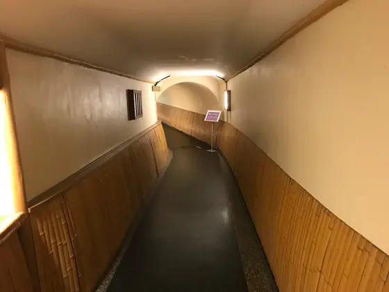そして、地下トンネル