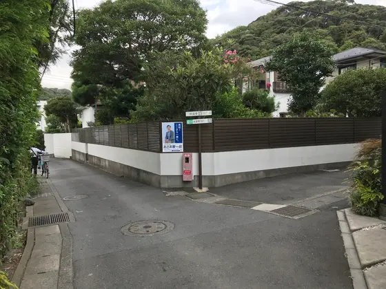 ココを曲がれば^_^