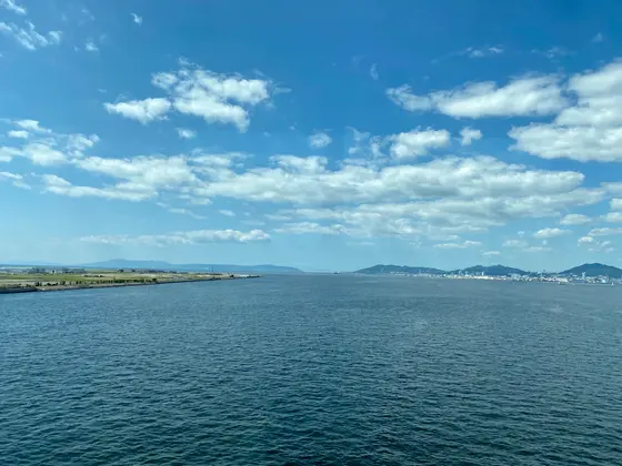 ポートライナーからの景色①