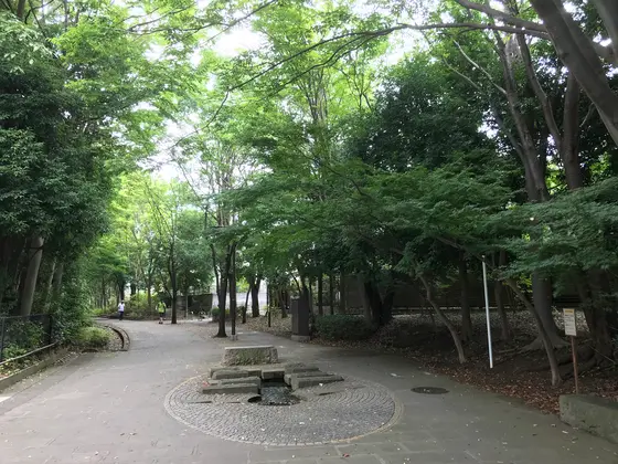 では、せせらぎ公園を後に