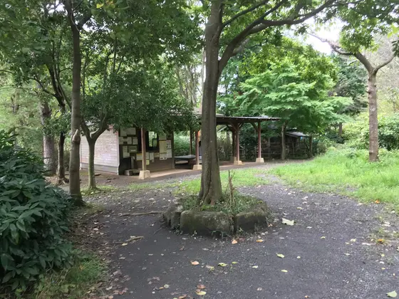 休憩所が有ります。