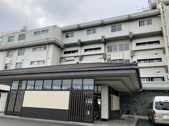 旅館の外から撮影１