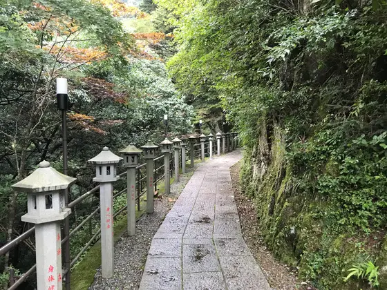 大山寺駅に降りて