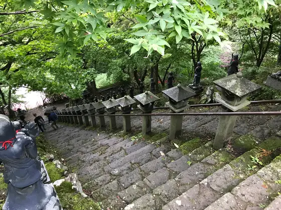 大山寺到着。