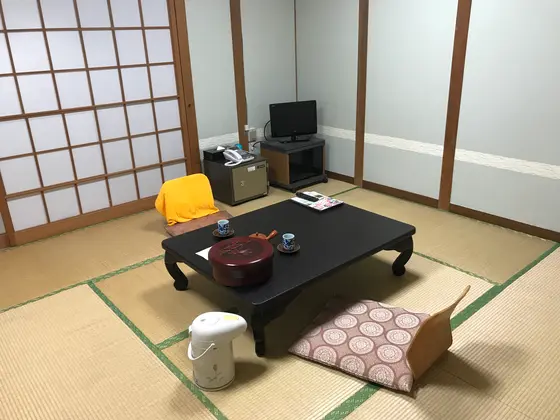 十畳の部屋。
