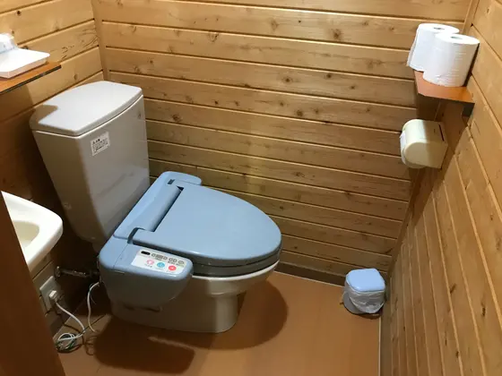 トイレも広いです。