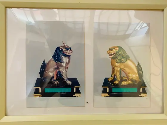 狛犬と獅子