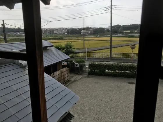 窓の外を・・・