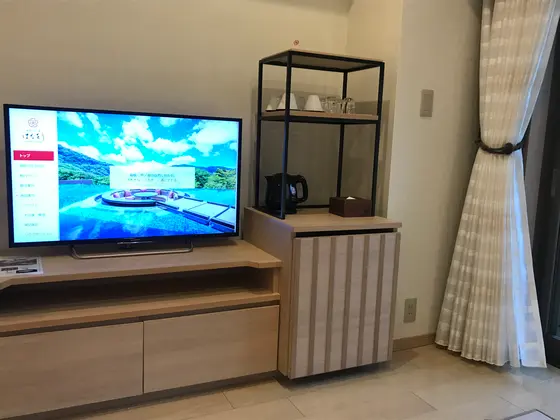 TVが大きい✨