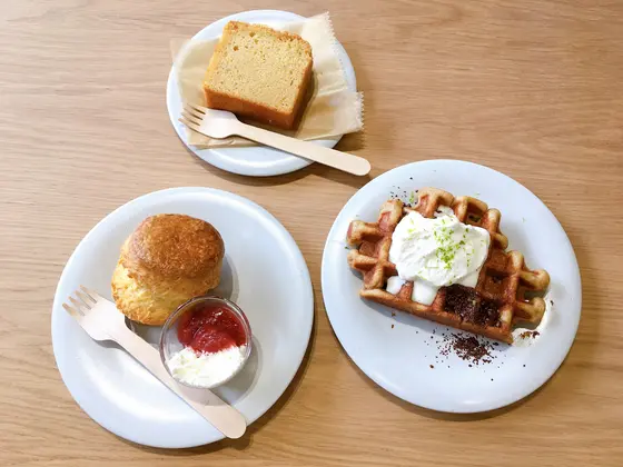 今回頼んだ朝ごはん