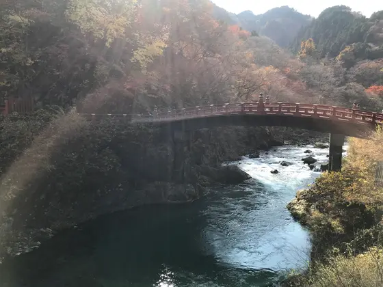 日光山内の玄関