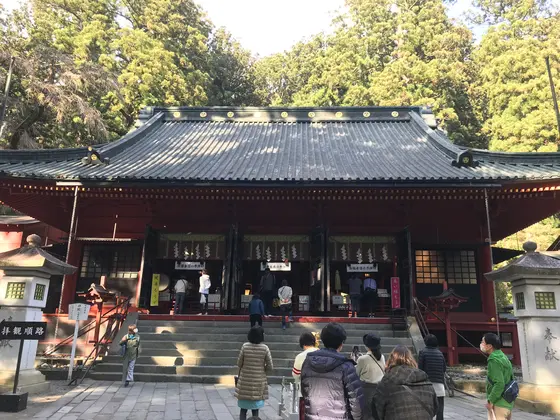 拝殿正面