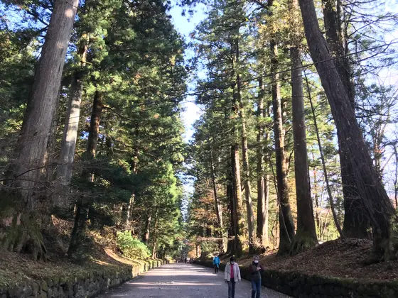 神橋に向かいます。
