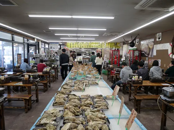 自分で好きな魚介類をチョイス♪