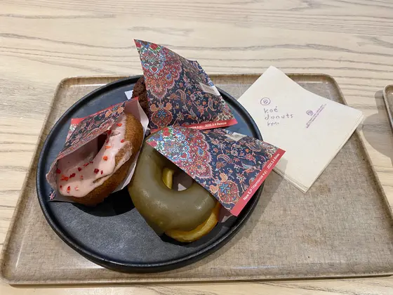 イートインしました。