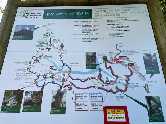 最短コースは約30分