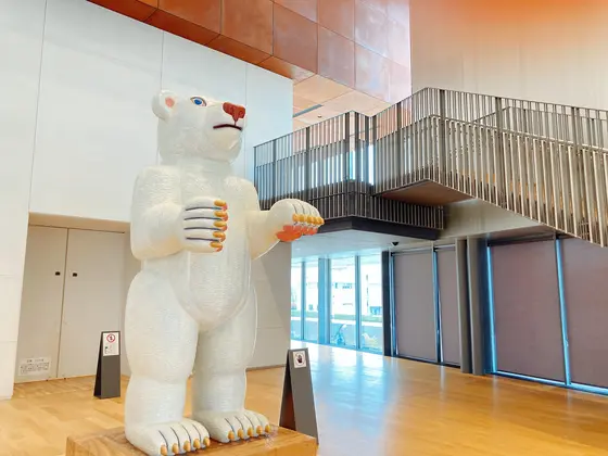 人気のシロクマさん健在！