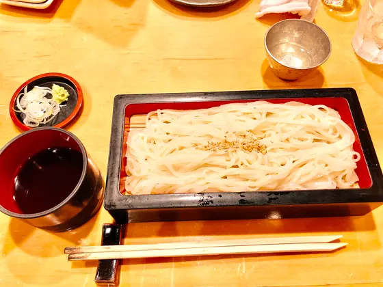 最後の最後は「氷見うどん」