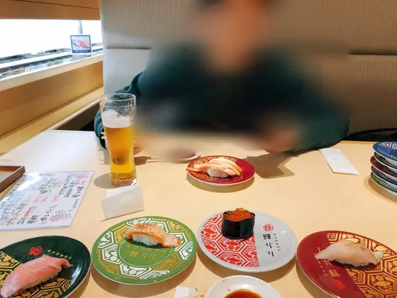 食べてる途中