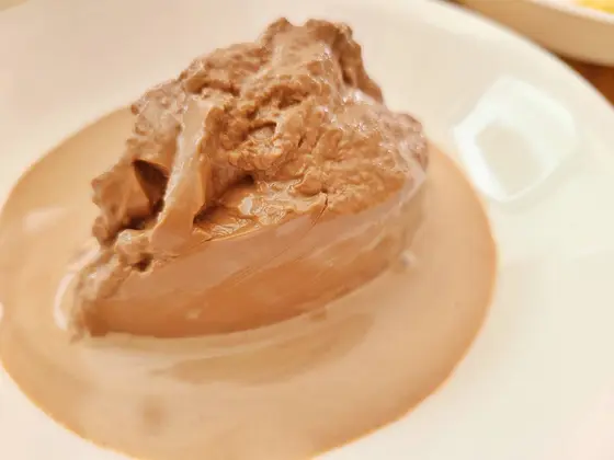 チョコレートのプリン