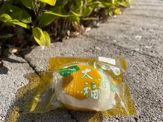 最近人気のフルーツ大福