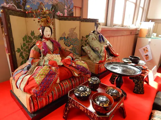 ここでも出会えたおひな様