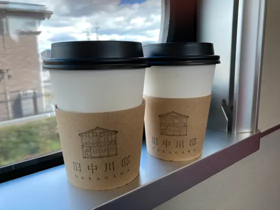 コーヒーをテイクアウトしました